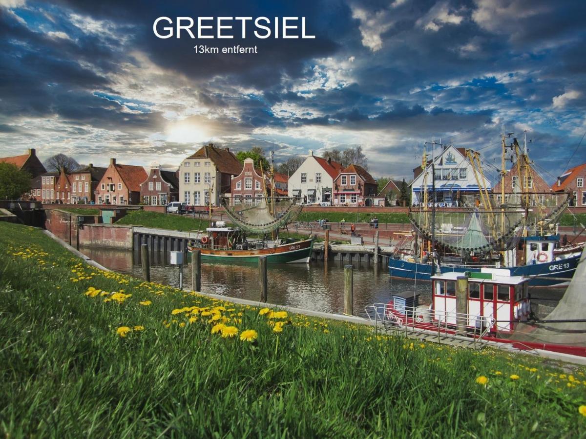 Ostfriesland Apartements -Fewo- Upgant-Schott Exterior photo